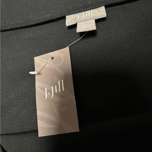 J JILL Black Ponte Stretch Pencil Skirt Size Large NWT - Picture 4 of 7